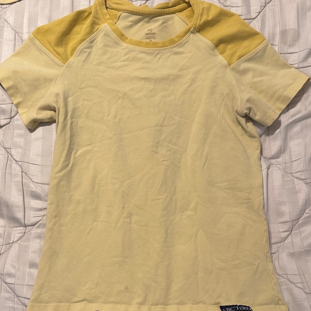 Arc'teryx Two-Tone Yellow Kids Tee